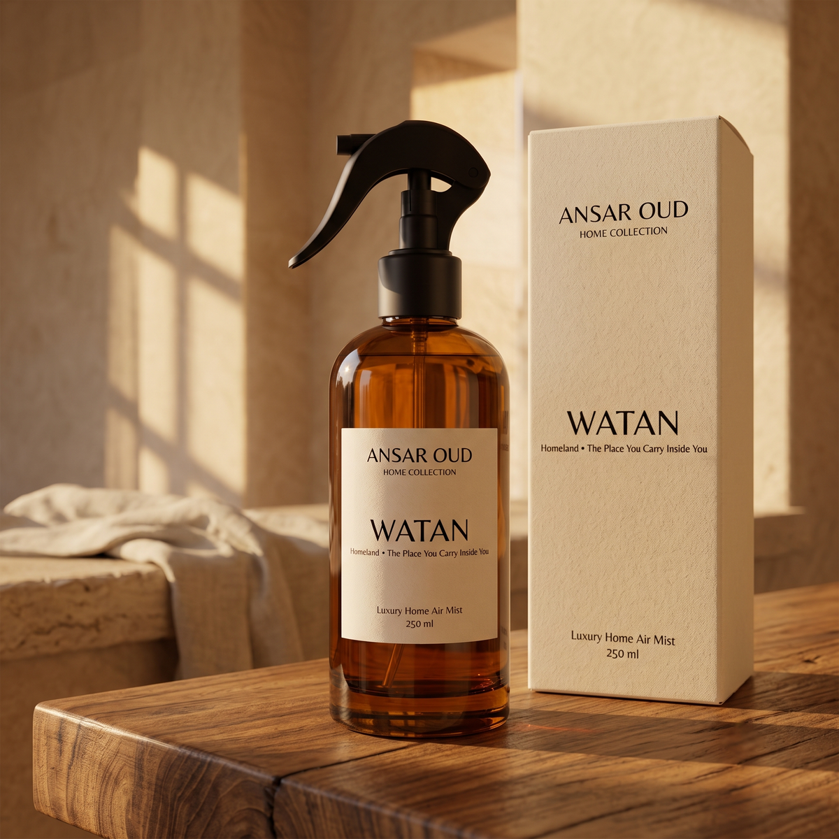 WATAN Premium Arabic Home Air Freshener | Inspired by Homeland | Ansar Oud