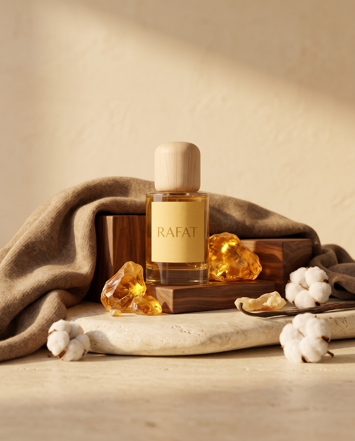 RAFAT Perfume for Women | Elegant Floral Woody Extrait de Parfum | Ansar Oud