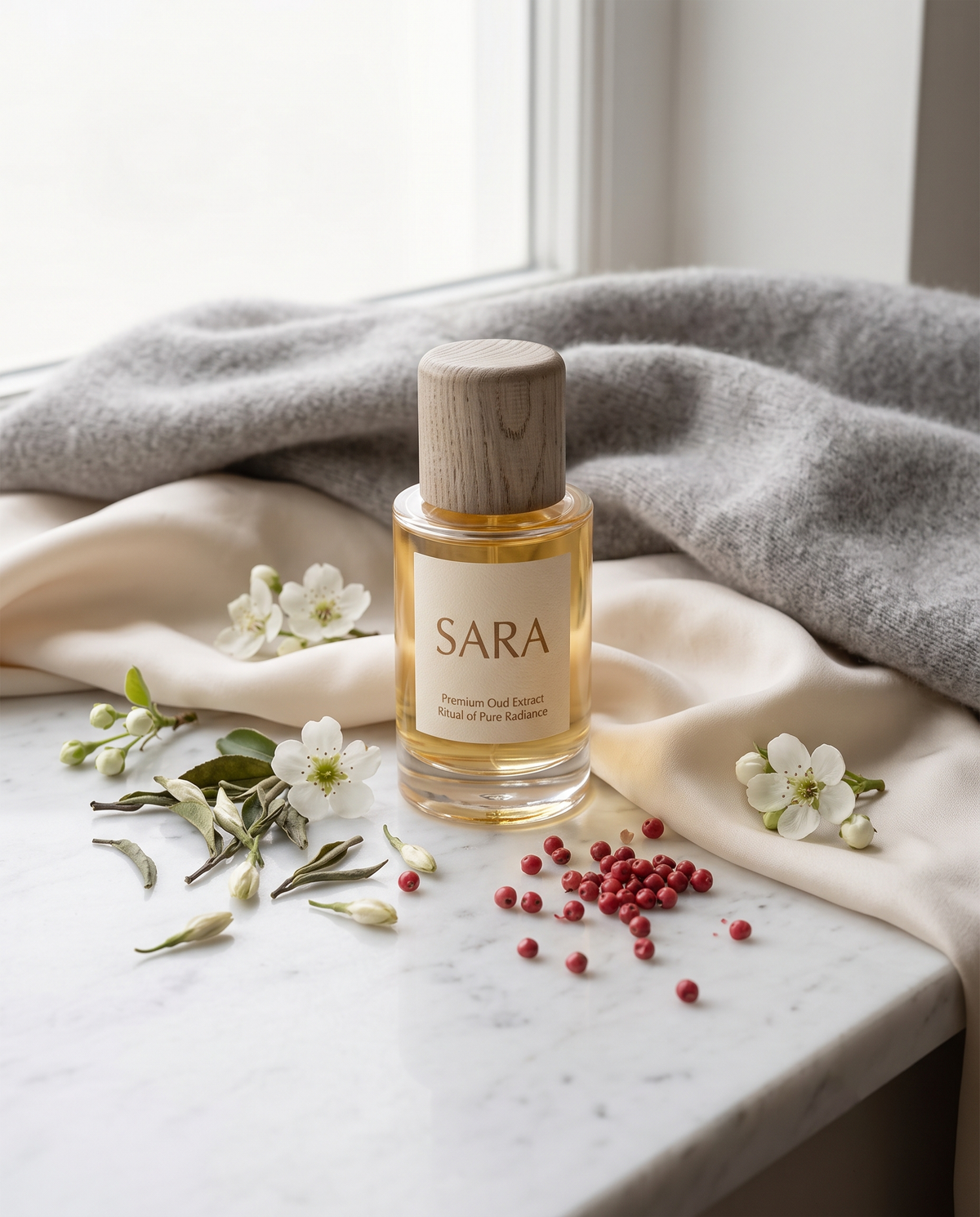 SARA Perfume for Women | Floral Oud Extrait de Parfum | Ansar Oud