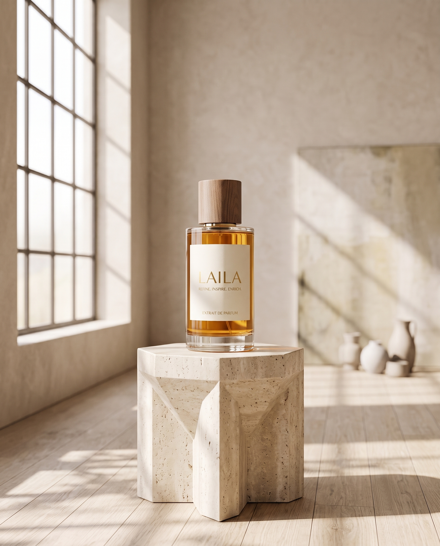 LAILA Perfume for Women | Floral Musk Extrait de Parfum | Ansar Oud