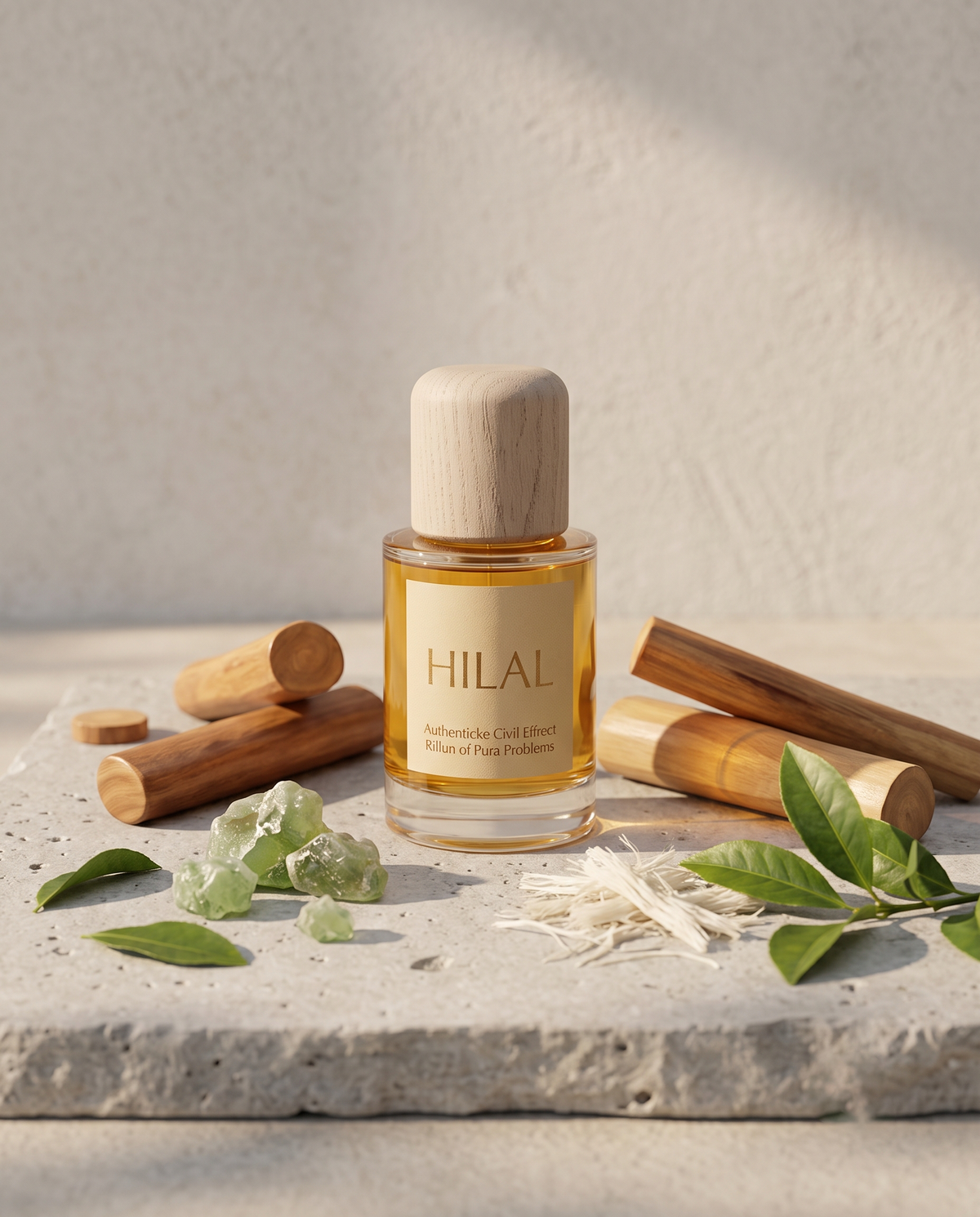 HILAL Oud Perfume Unisex | Charismatic Oriental Woody Fragrance | Ansar Oud