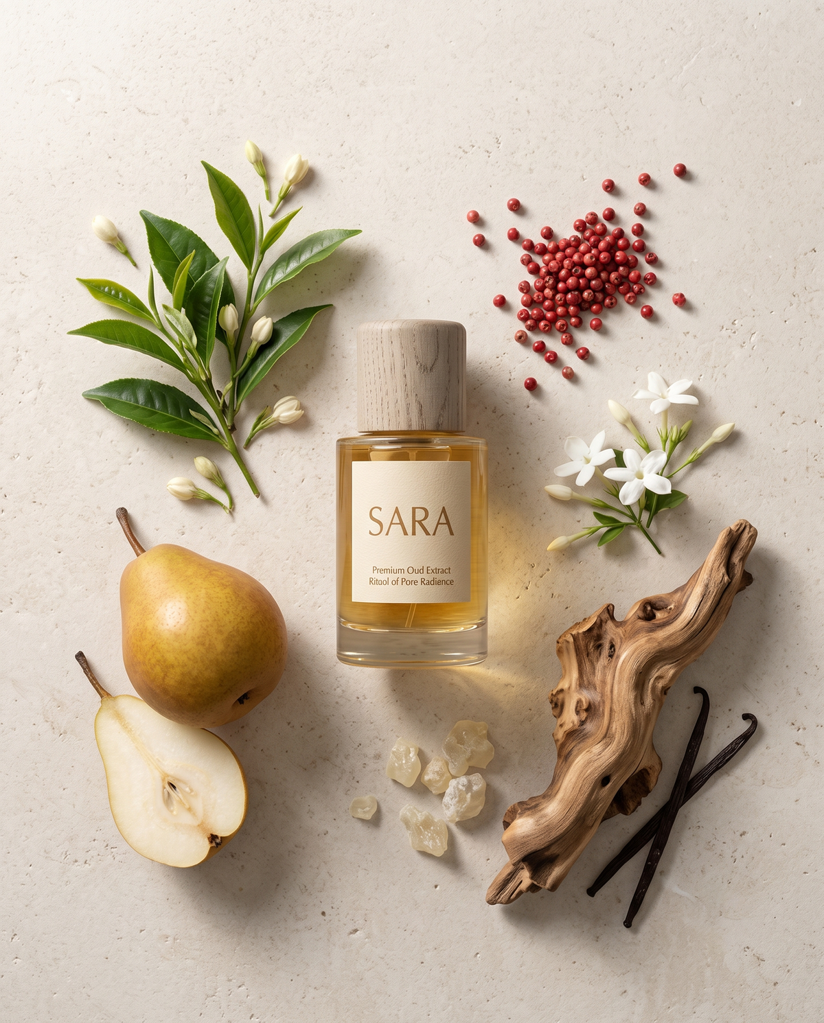 SARA Perfume for Women | Floral Oud Extrait de Parfum | Ansar Oud