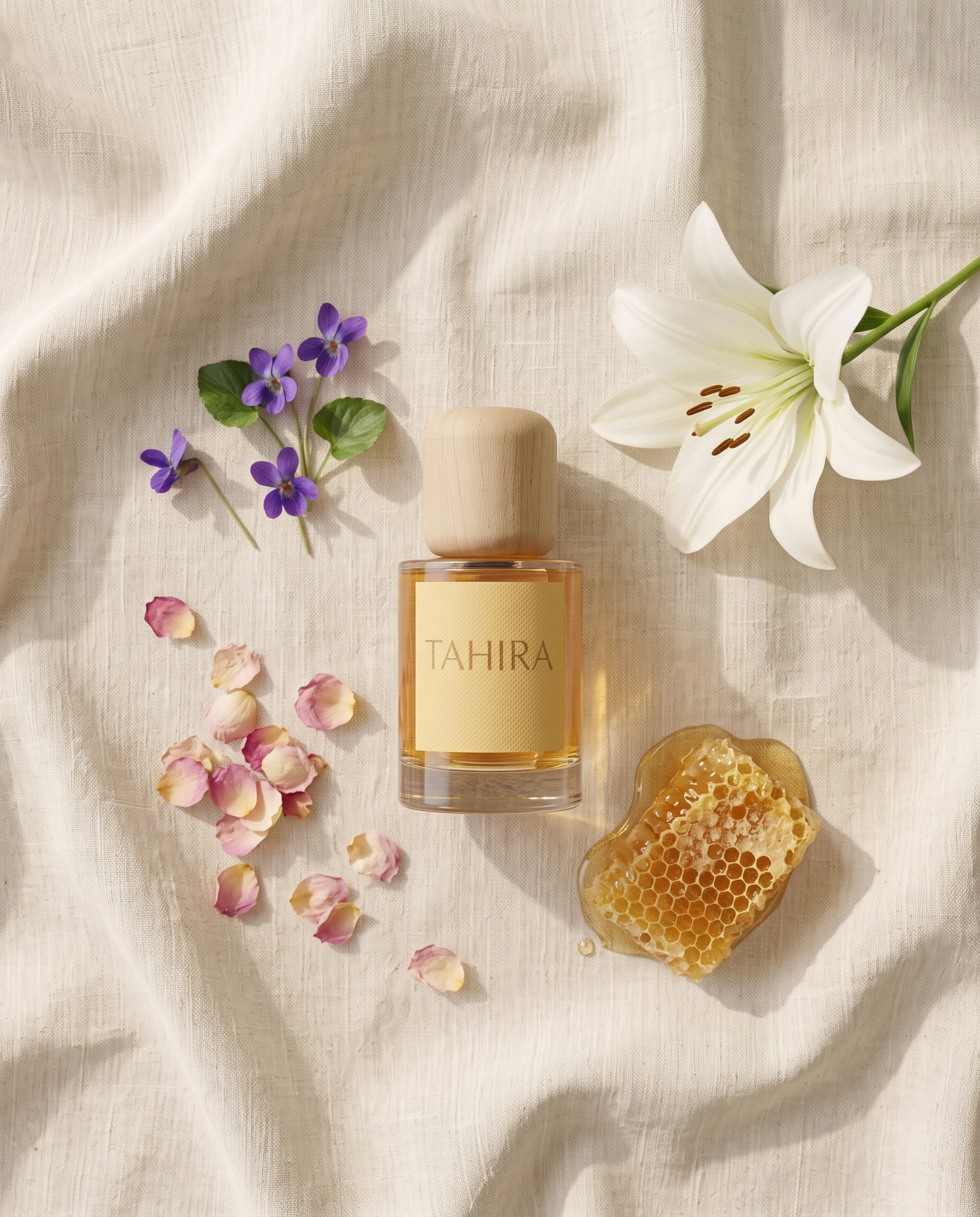 TAHIRA Perfume for Women | Soft Floral Musk Extrait de Parfum | Ansar Oud
