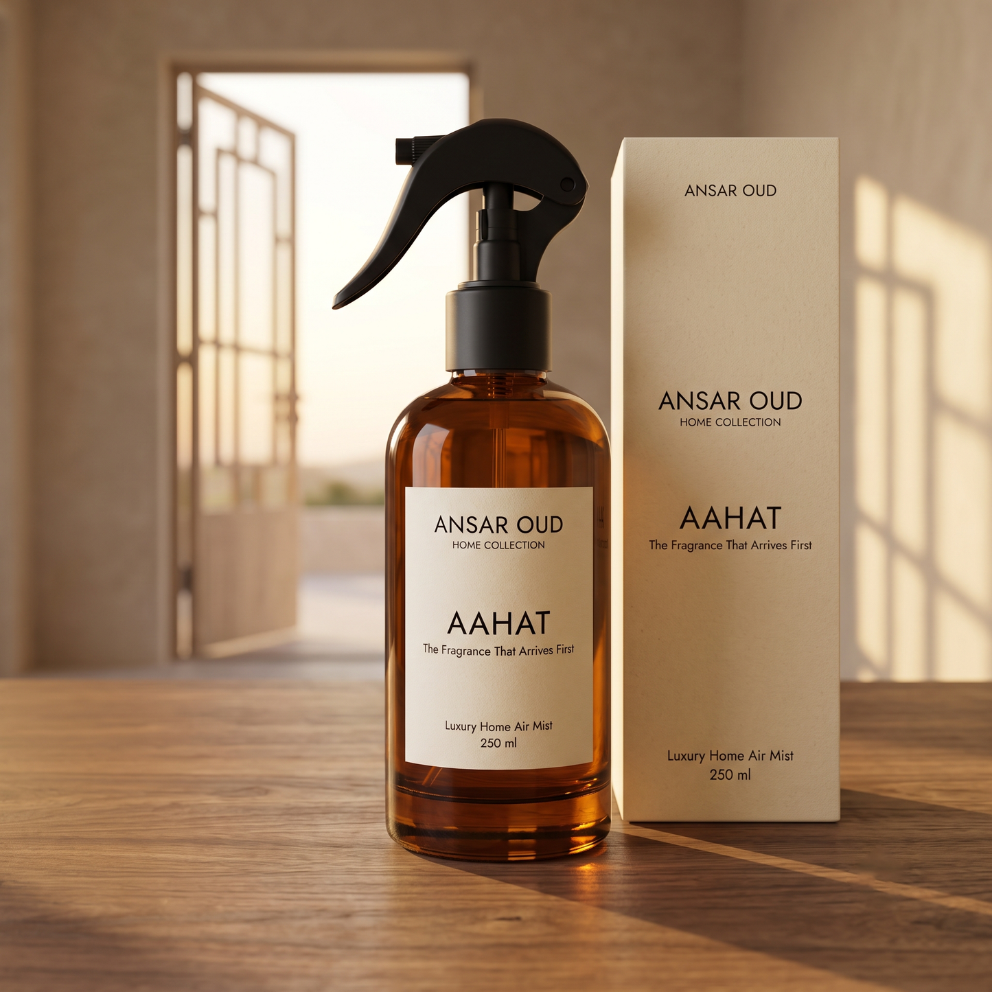 AAHAT Premium Arabic Home Air Freshener | Warm Welcome Fragrance | Ansar Oud