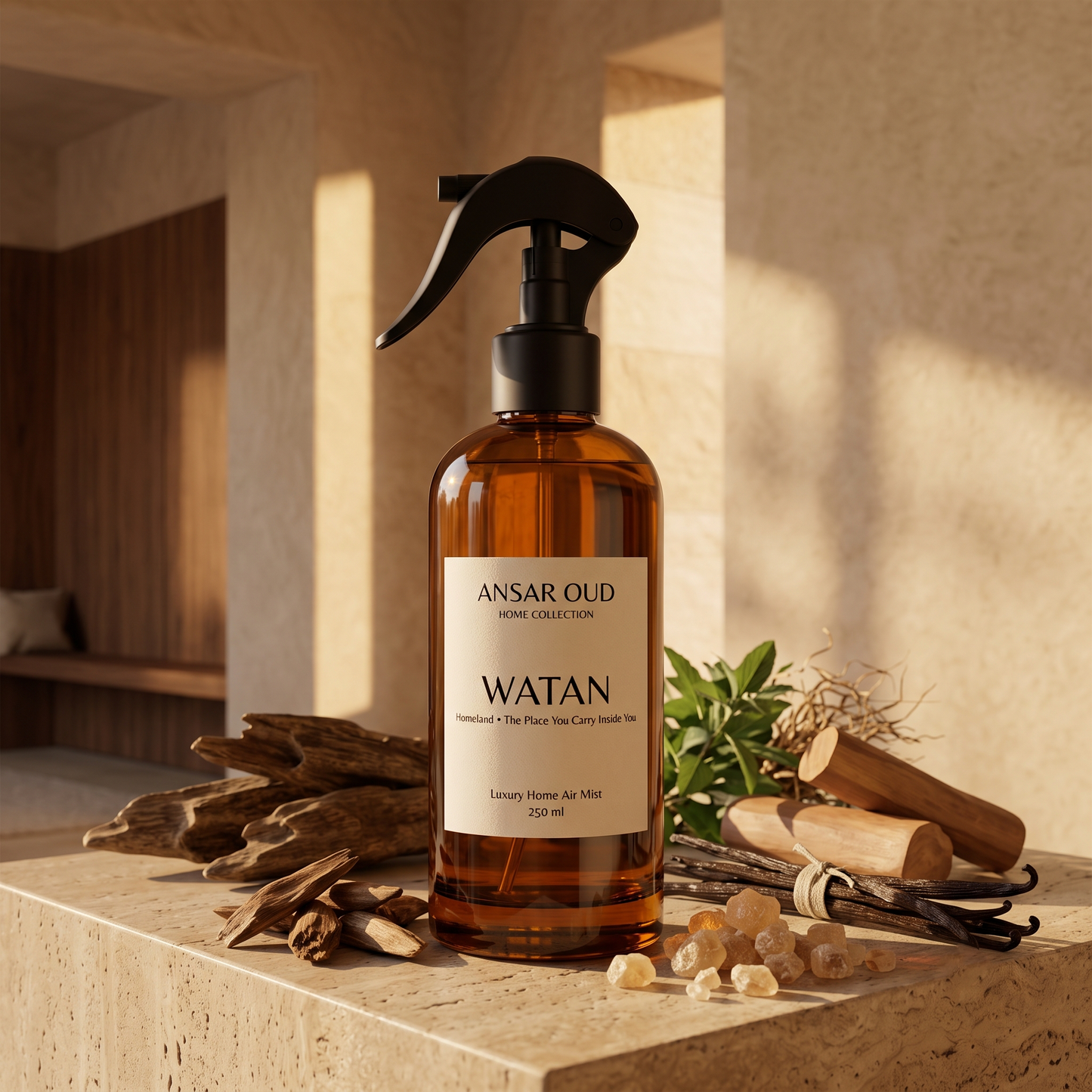 WATAN Premium Arabic Home Air Freshener | Inspired by Homeland | Ansar Oud